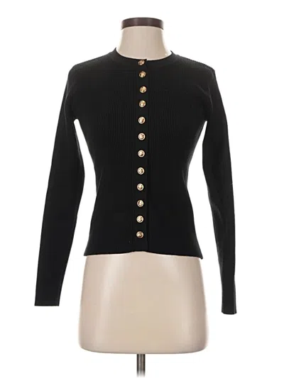 Pre-owned Commense Cardigan Sweater In Black