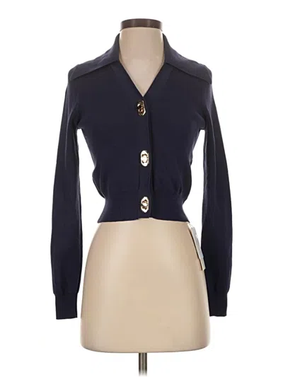 Pre-owned Commense Cardigan Sweater In Blue