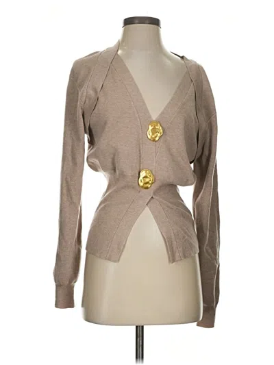 Pre-owned Commense Cardigan Sweater In Brown