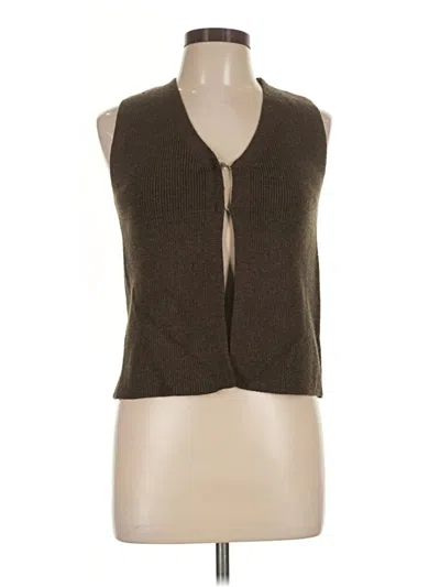 Pre-owned Commense Cardigan Sweater In Brown