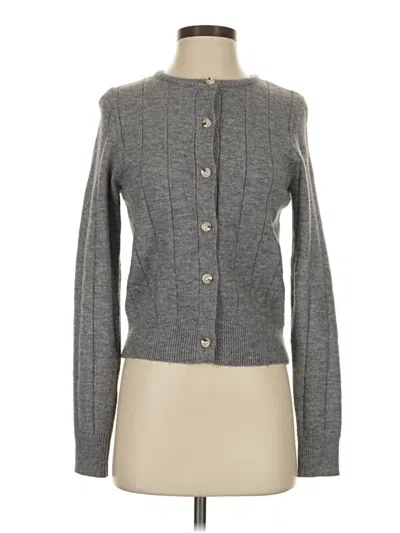 Pre-owned Commense Cardigan Sweater In Gray