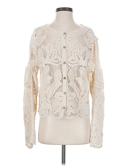 Pre-owned Commense Cardigan Sweater In Ivory