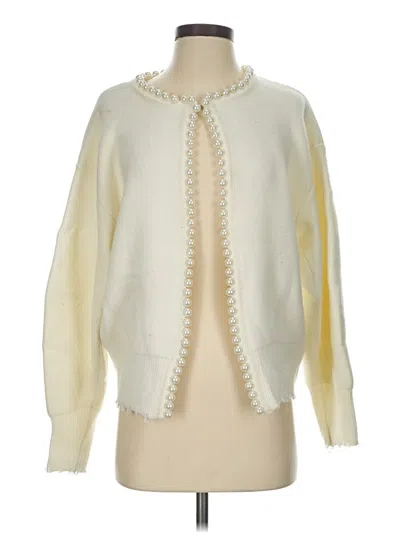 Pre-owned Commense Cardigan Sweater In Ivory