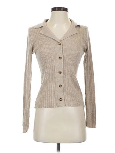 Pre-owned Commense Cardigan Sweater In Tan