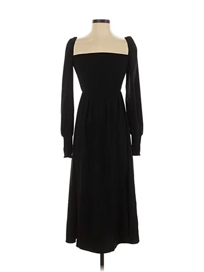 Pre-owned Commense Casual Dress In Black