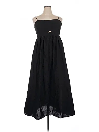 Pre-owned Commense Casual Dress In Black