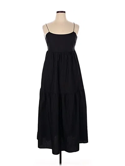 Pre-owned Commense Casual Dress In Black