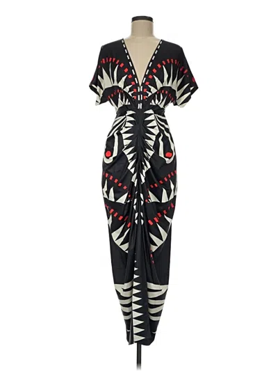 Pre-owned Commense Casual Dress In Black