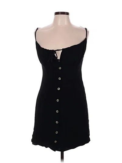 Pre-owned Commense Casual Dress In Black
