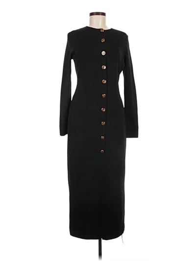 Pre-owned Commense Casual Dress In Black