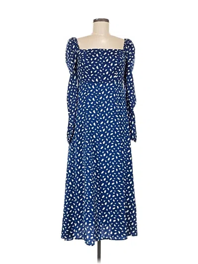 Pre-owned Commense Casual Dress In Blue