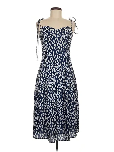 Pre-owned Commense Casual Dress In Blue