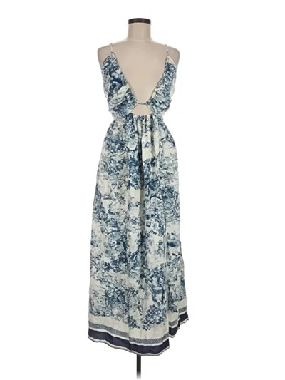 Pre-owned Commense Casual Dress In Blue
