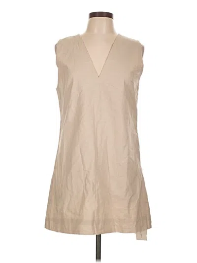 Pre-owned Commense Casual Dress In Brown