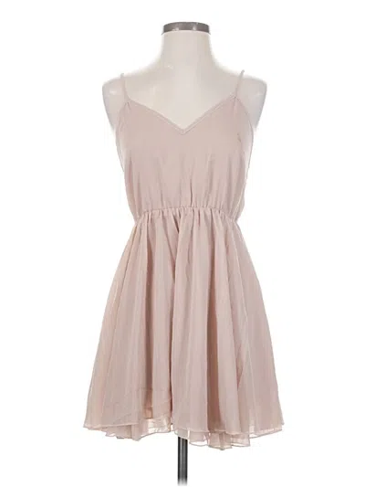 Pre-owned Commense Casual Dress In Brown