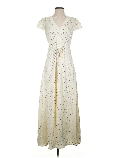 Pre-owned Commense Casual Dress In Ivory