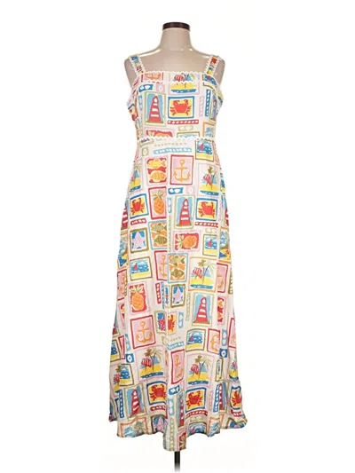 Pre-owned Commense Casual Dress In Ivory