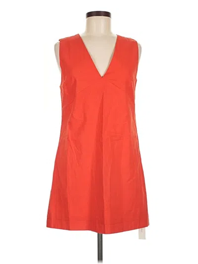 Commense Casual Dress In Orange