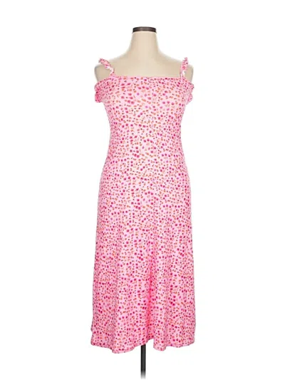 Pre-owned Commense Casual Dress In Pink