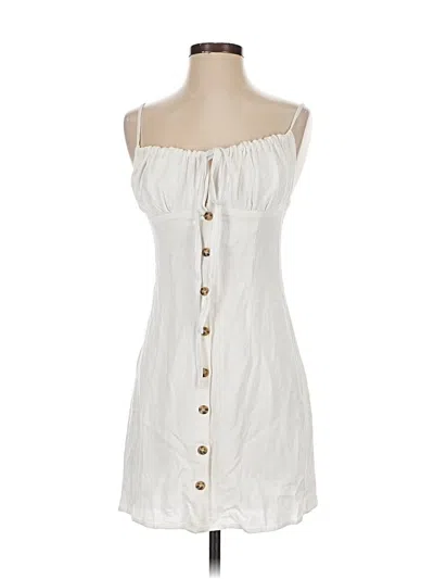 Pre-owned Commense Casual Dress In White