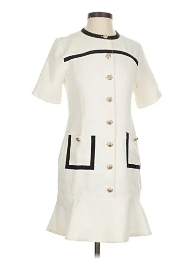 Pre-owned Commense Casual Dress In White