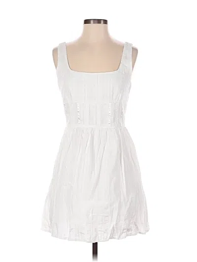 Pre-owned Commense Casual Dress In White