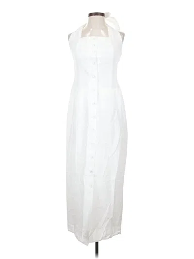 Pre-owned Commense Casual Dress In White