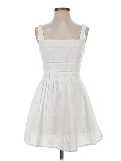 Pre-owned Commense Casual Dress In White
