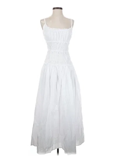 Pre-owned Commense Casual Dress In White