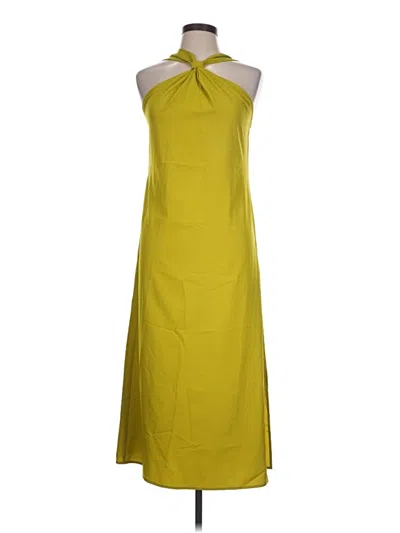 Pre-owned Commense Casual Dress In Yellow