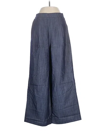 Pre-owned Commense Casual Pants In Blue