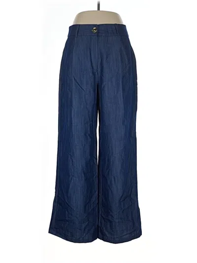 Pre-owned Commense Casual Pants In Blue
