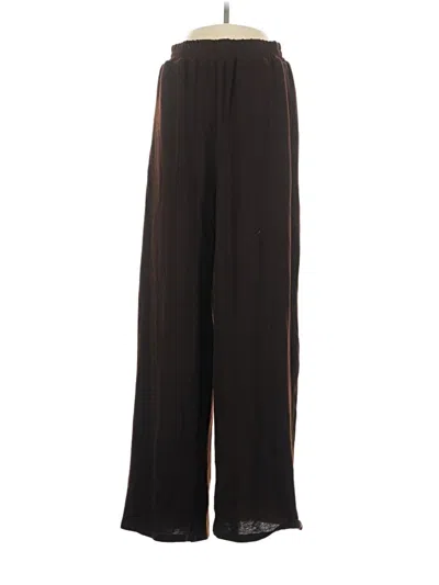 Pre-owned Commense Casual Pants In Brown