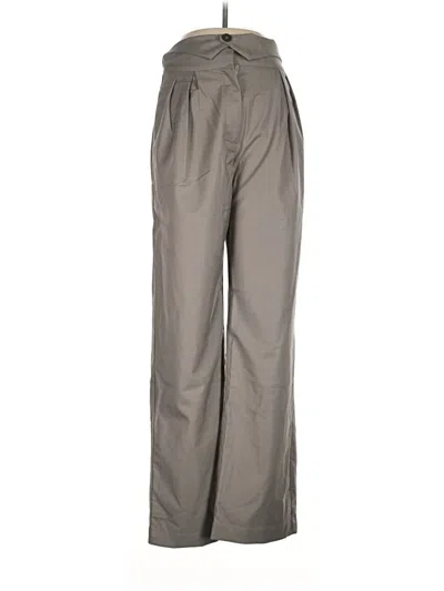 Pre-owned Commense Casual Pants In Gray