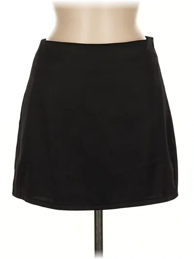 Pre-owned Commense Casual Skirt In Black