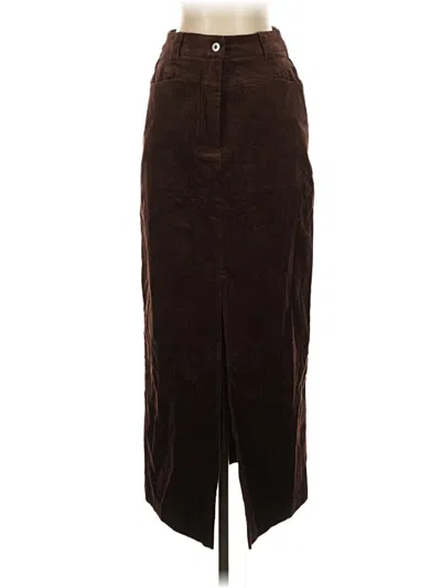 Commense Casual Skirt In Brown