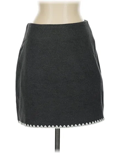 Commense Casual Skirt In Gray