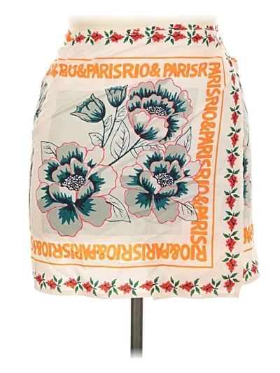 Pre-owned Commense Casual Skirt In Ivory