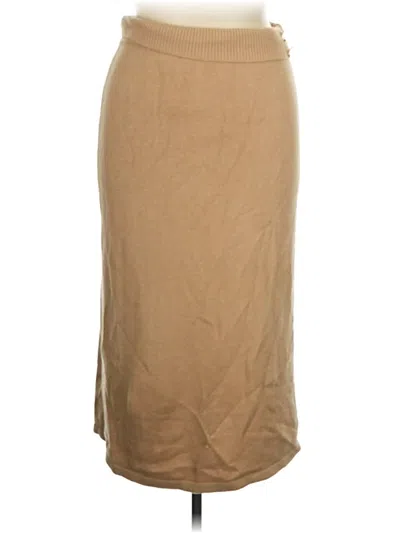 Pre-owned Commense Casual Skirt In Tan