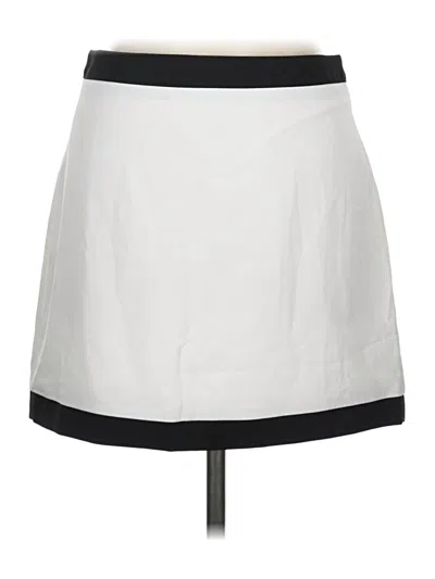 Pre-owned Commense Casual Skirt In White