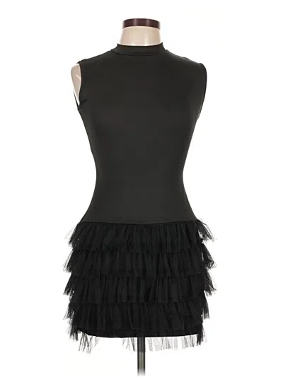 Commense Cocktail Dress In Black