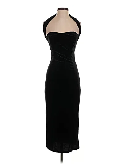 Commense Cocktail Dress In Black
