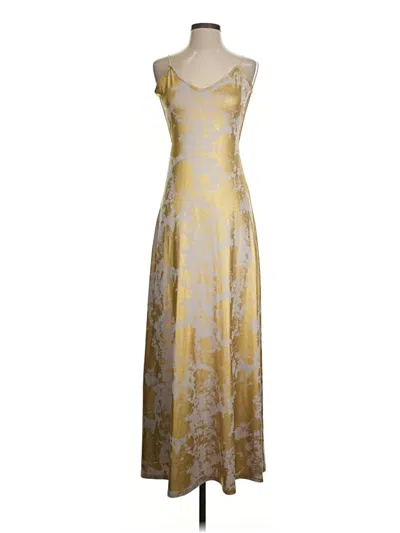 Pre-owned Commense Cocktail Dress In Gold