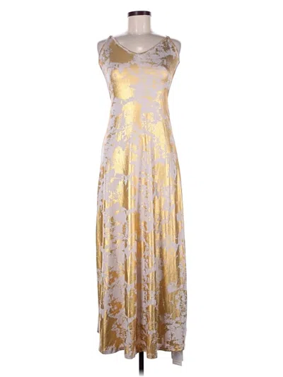 Pre-owned Commense Cocktail Dress In Gold