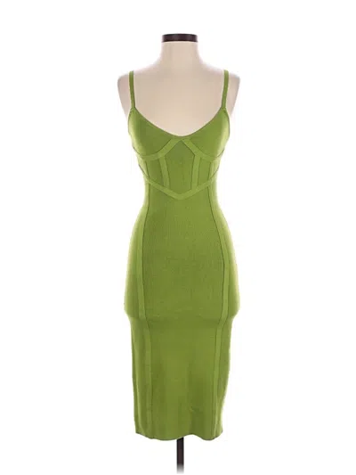 Pre-owned Commense Cocktail Dress In Green