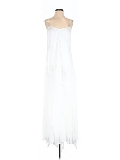 Pre-owned Commense Cocktail Dress In White