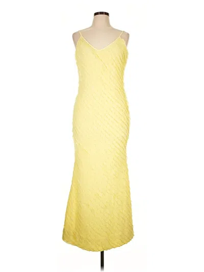 Pre-owned Commense Cocktail Dress In Yellow