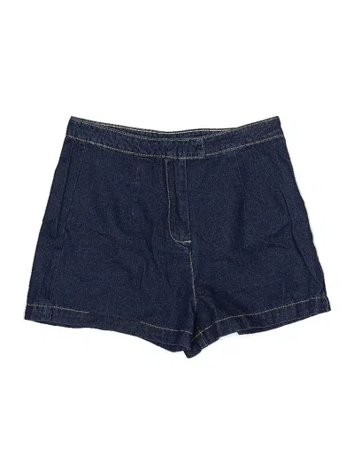 Pre-owned Commense Denim Shorts In Blue