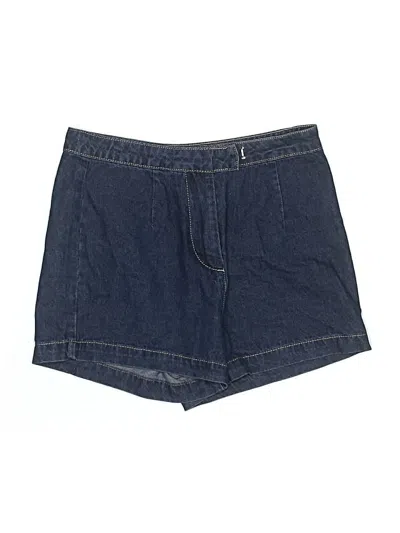 Pre-owned Commense Denim Shorts In Blue