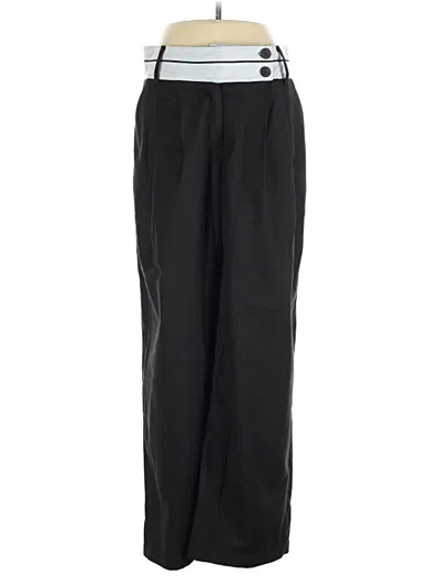 Pre-owned Commense Dress Pants In Black